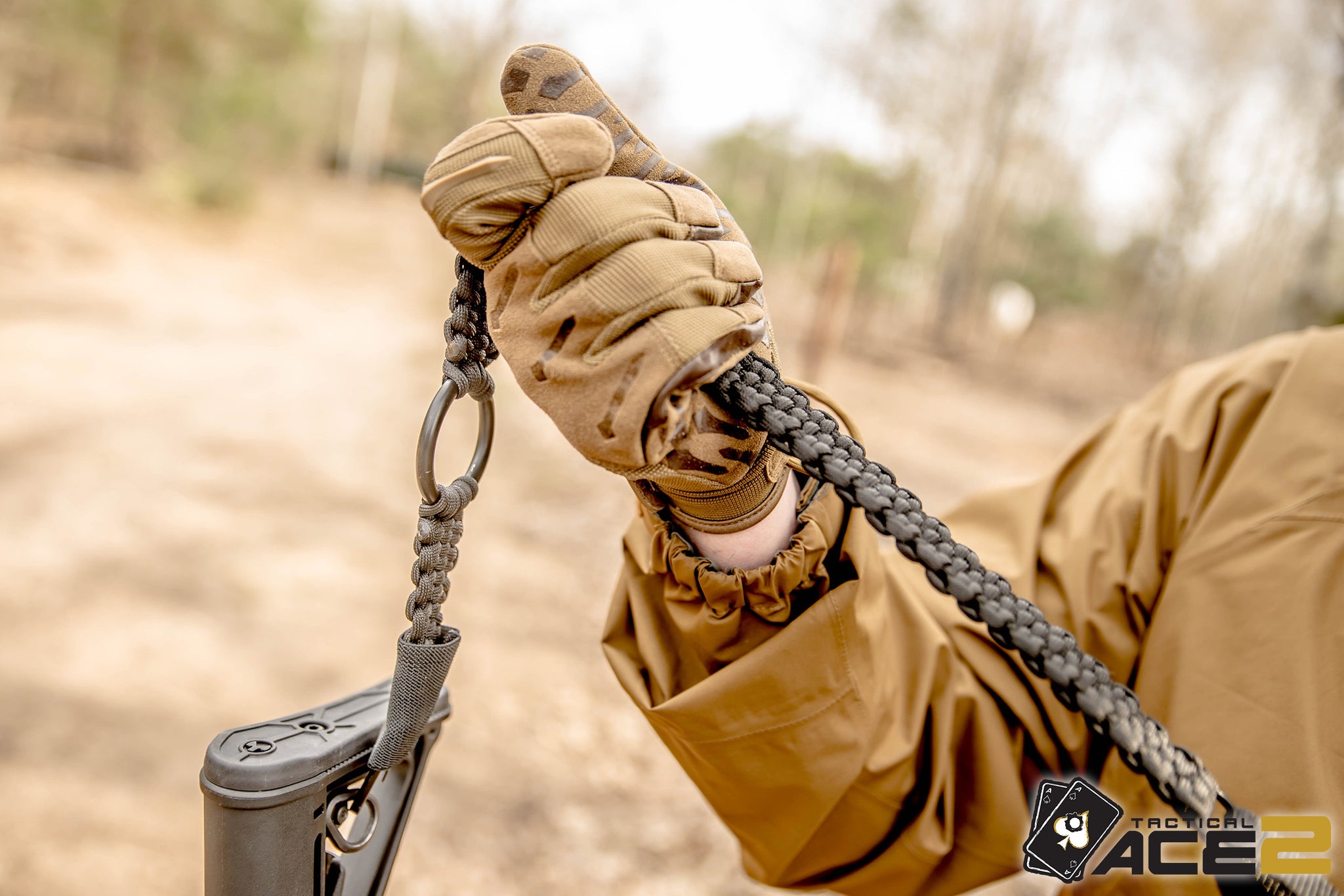 AR-15 Paracord Gun Sling Black