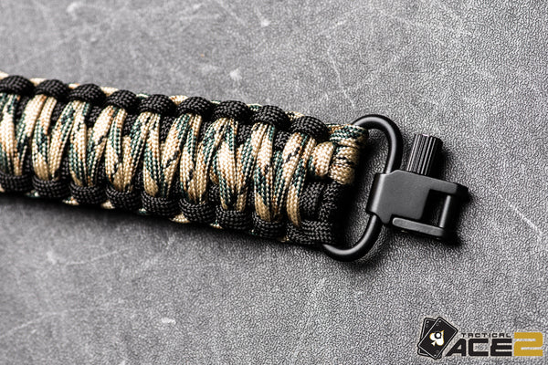 Gun Sling - Tan Camo Paracord-Ace Two Tactical