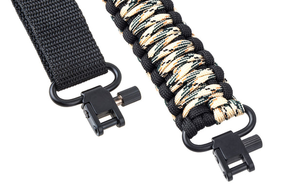 Gun Sling - Tan Camo Paracord-Ace Two Tactical
