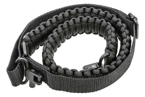Gun Sling - All Black Paracord-Ace Two Tactical