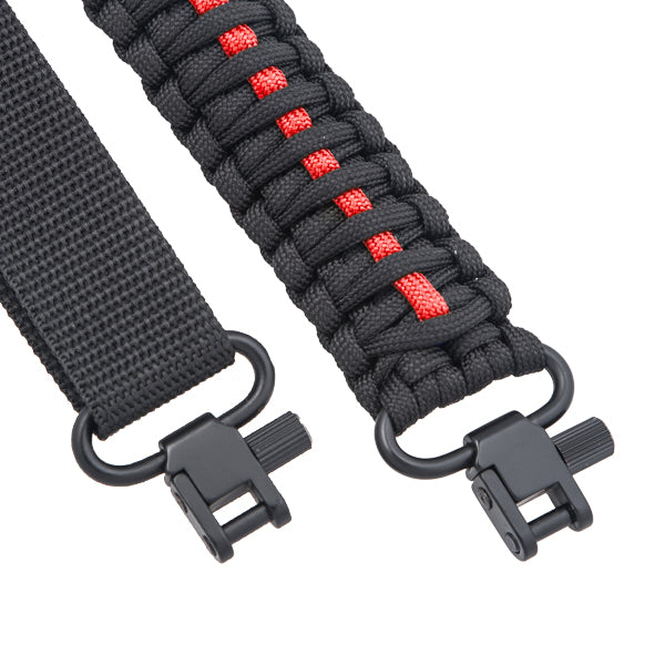 Gun Sling - Thin Red Line Paracord-Ace Two Tactical