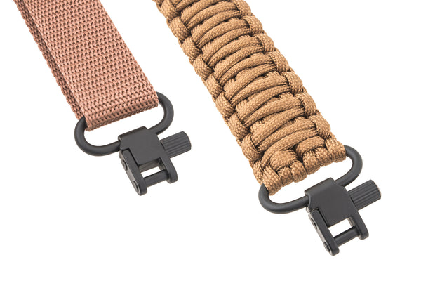 Gun Sling - All Brown Paracord-Ace Two Tactical