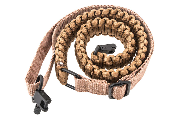 Gun Sling - All Brown Paracord-Ace Two Tactical