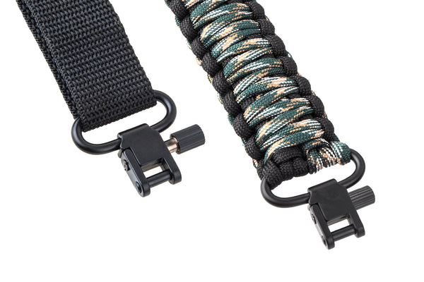 Gun Sling - Green Camo Paracord-Ace Two Tactical